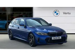 Blue Used 2024 BMW 320 M Sport Estate | £36,992 (Expensive)