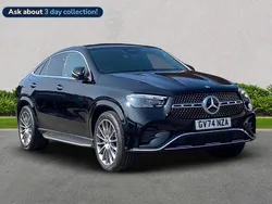Black Used 2025 Mercedes GLE450 AMG AMG Line Premium Coupe | £69,997 (Super price)