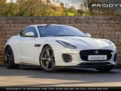White Used 2017 Jaguar F-Type Supercharged Coupe | £33,470 (Expensive)