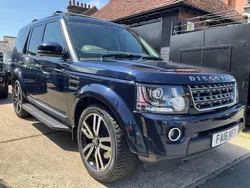 Blue Used 2016 Land Rover Discovery 4 Graphite SUV | £16,890 (Fair price)