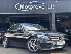 Black Used 2017 Mercedes C200 AMG Line Premium Sedan | £12,750 (Fair price)