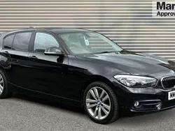 Black Used 2016 BMW 118 Sport Line Hatchback | £11,001 (Fair price)