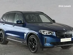 Blue Used 2021 BMW iX3 Comfort Edition SUV | £29,500 (Fair price)