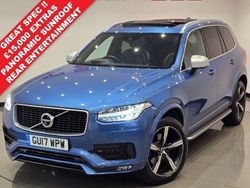Blue Used 2017 Volvo XC90 R-Design SUV | £23,990 (Fair price)