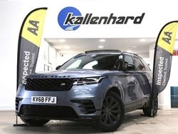 Blue Used 2018 Land Rover Range Rover Velar SE Dynamic SUV | £23,995 (Fair price)