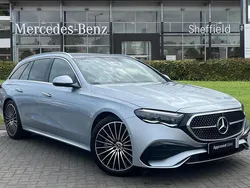 Silver Used 2024 Mercedes E200 AMG Line Premium Plus Estate | £56,633 (Good price)