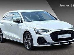 White Used 2025 Audi A3 Black Edition Hatchback | £31,500 (Expensive)