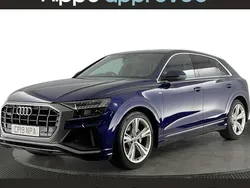 Blue Used 2019 Audi Q8 S-Line SUV | £33,920 (Super price)