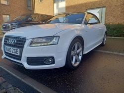 White Used 2010 Audi A5 Cabriolet S-Line Cabriolet | £3,999 (Good price)