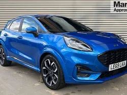 Blue Used 2020 Ford Puma Gen-E ST-Line X SUV | £11,990