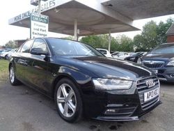 Black Used 2013 Audi A4 Design Sedan | £5,487 (Fair price)
