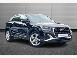 Mythos black Used 2022 Audi Q2 S-Line SUV | £23,850 (Fair price)