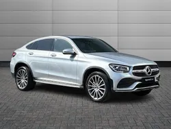 Silver Used 2023 Mercedes GLC300e AMG Line Premium Coupe | £41,495 (Fair price)