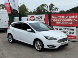 White Used 2018 Ford Focus Zetec Hatchback | £6,990 (Good price)