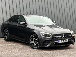 Grey Used 2021 Mercedes E300 AMG line Sedan | £28,465