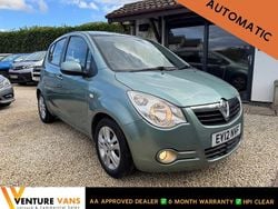 Green Used 2012 Vauxhall Agila Hatchback | £3,750 (Good price)