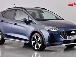Atlantis blue Used 2023 Ford Fiesta Active Hatchback | £14,240 (Fair price)