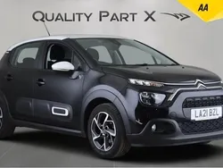 Black Used 2021 Citroën C3 PureTech Hatchback | £8,500 (Good price)