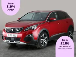 Red Used 2020 Peugeot 3008 Allure SUV | £12,814 (Fair price)