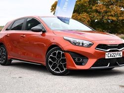 Orange Used 2022 Kia Ceed GT GT-Line Hatchback | £16,332 (Fair price)