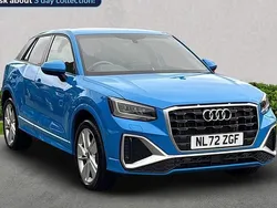 Blue Used 2022 Audi Q2 S-Line SUV | £23,035 (Fair price)