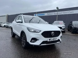 White Used 2022 MG ZS Exclusive Sedan | £12,950 (Good price)