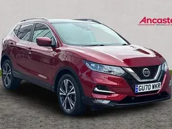 Red Used 2020 Nissan Qashqai N-Connecta SUV | £16,475 (Fair price)
