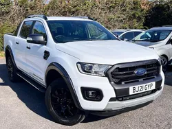 White Used 2021 Ford Ranger Wildtrack Pickup | £20,700 (Fair price)