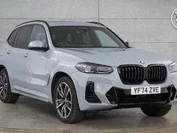 Grey Used 2024 BMW X3 M Sport SUV | £48,299 (Expensive)
