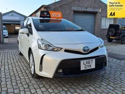 Pearl white Used 2017 Toyota Prius+ Plus MPV | £13,495 (Fair price)