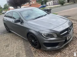 Grey Used 2015 Mercedes CLA220 AMG Sedan | £8,990 (Fair price)