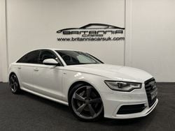 White Used 2012 Audi A6 S-Line Sedan | £8,980 (Fair price)