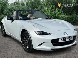 Silver Used 2016 Mazda MX5 Inclusive Cabriolet | £13,999 (Fair price)