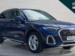 Blue Used 2023 Audi Q5 S-Line SUV | £32,909 (Good price)