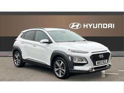 White Used 2019 Hyundai Kona Premium SUV | £10,743 (Fair price)