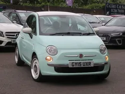 Green Used 2015 Fiat 500 Hatchback | £7,495 (Fair price)