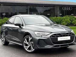 Grey Used 2025 Audi A3 Black Edition Sedan | £28,490 (Fair price)