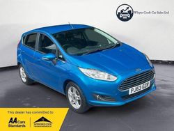 Blue Used 2013 Ford Fiesta Zetec Hatchback | £4,495 (Fair price)