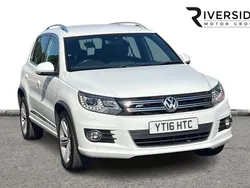 Pure white Used 2016 VW Tiguan R-line Edition SUV | £15,640 (Super price)