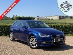 Blue Used 2015 Audi A3 Sportback Advanced Hatchback | £9,941 (Good price)