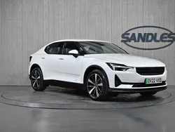 White Used 2022 Polestar 2 Long Range Single Motor Sedan | £18,999 (Fair price)