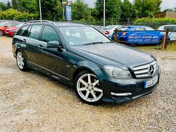 Black Used 2012 Mercedes C250 Estate | £10,995 (Expensive)