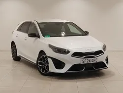 White Used 2024 Kia Ceed GT-Line Hatchback | £19,998 (Fair price)