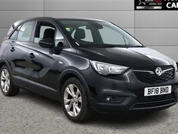 Black Used 2018 Vauxhall Crossland X SUV | £8,100 (Good price)