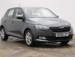 Quartz grey metallic Used 2019 Skoda Fabia Hatchback | £8,995