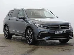 Grey Used 2025 VW Tiguan Allspace R-line SUV | £35,190 (Expensive)