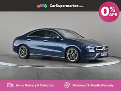 Blue Used 2020 Mercedes CLA220 AMG Line Premium Sedan | £25,797