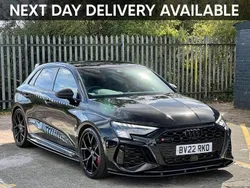 Black Used 2022 Audi RS3 Business Hatchback | £48,500 (Fair price)