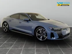 Grey Used 2022 Audi e-tron GT quattro Comfort Sedan | £46,795 (Super price)