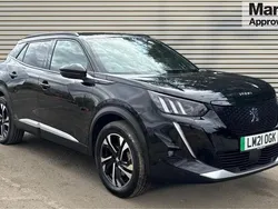 Black Used 2021 Peugeot e-2008 GTi SUV | £13,369 (Fair price)